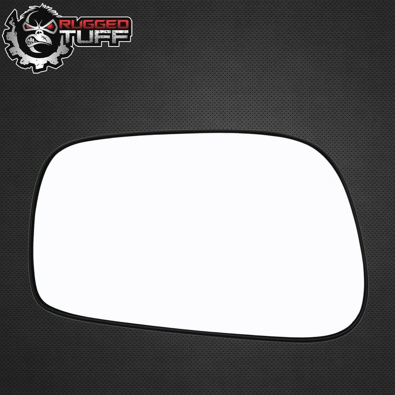 Rugged TUFF Driver Side Mirror Glass Assembly With Plastic Backing Plate (Non-Heated) Compatible with 2003-2008 Toyota Corolla Matrix, Pontiac Vibe - Image 5